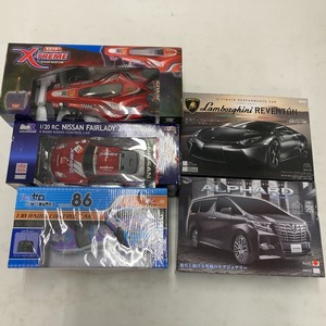 02w11089★1円~ ジャンク R/C トイラジコン 5点セット レーシングカー 乗用車 バギー フェアレディZ リゼロコラボ 他 ※未検品 ジャンク品