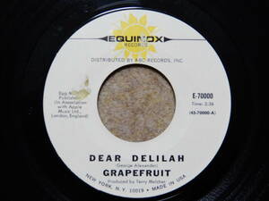 Grapefruit-Dear Delilah★米 Equinox Orig.7”/Terry Melcher