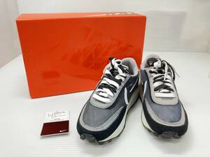 ★ 箱あり NIKE SACAI ナイキ × サカイ LDWAFFLE スニーカー BV0073-001 スポーツ 23.5 ブラック × グレー 通年