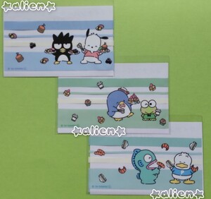 【サンリオキャラクターズ☆マイナカード クリアケース②】☆３種×１枚☆３枚セット♪マイナンバーカード☆カバー♪保護☆値下げ不可 