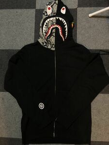 A BATHING APE SHARK SNAKE 蛇 パーカー M SIZE アベイシングエイプ