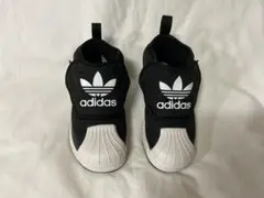 adidas キッズスニーカー 黒17cm