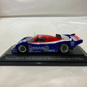 NISMO 1/43 Nissan R91CP 1992 Daytona #23 ミニカースポーツカー日産EBBRO　[247]