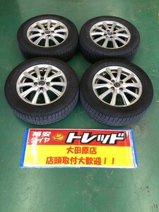 大田原店★中古スタッドレスSET★Claire 15インチ5.5Ｊ★ダンロップ ウィンターマックス03 185/65R15★フリード/ノートe-POWERなど