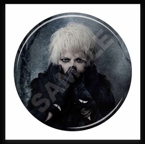 HYDE ハイガチャ メタル缶バッジ バッヂ HYGACHA 黑ミサ / L