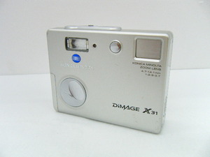 KONNICA MINOLTA コニカ DiMAGE X31 コンパクトデジタルカメラ 乾電池駆動 中古