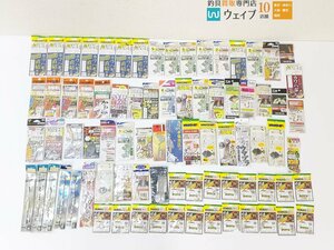 がまかつ カワハギ胴突仕掛、ヤマシタ カワハギ直結仕掛、ダイワ 快適カワハギ集寄 他 カワハギ用品 計70点以上 未使用多数