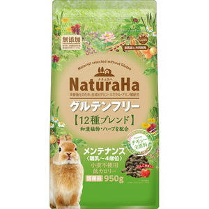 マルカン ナチュラハ グルテンフリー 12種ブレンド ラビット メンテナンス 950g ウサギ用フード