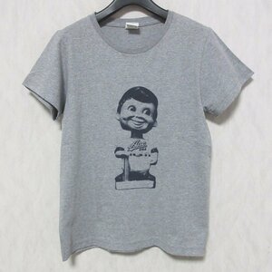 美品 A.P.C. アーペーセー 半袖 プリント Tシャツ カットソー S グレー ◆