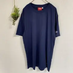 Dickies ディッキーズ Tシャツ｟M｠ワッペン　ゆるだぼ