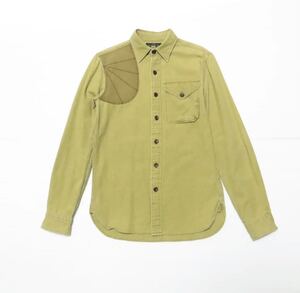 【アパレル】☆美品☆ RRL ダブルアールエル ラルフローレン 肩パッチ デザインシャツ ボタンダウン XS 165相当 メンズ