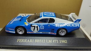 スケール 1/43 FERRARI BB512 LM #71 1982年 ！世界の名レーシングカー コレクション ！ ixo