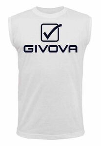 【国内未発売】Givova/ノースリーブTシャツ Logo Big/ジボバ/サッカー/バスケットボール/フットボール