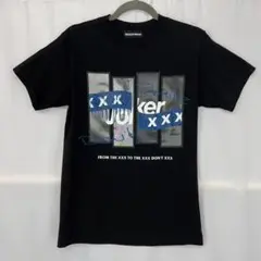 ゴッドセレクショントリプルエックス×FRT ロゴプリントTシャツ / S