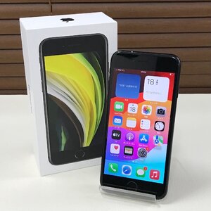 ★中古品★ アップル Apple iPhone SE (第2世代) 128GB MXD02J/A Black ブラック 国内版SIMフリー