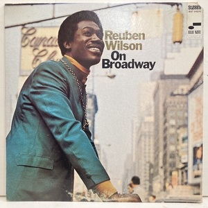 ★即決 Reuben Wilson / On Broadway 米オリジナル、青白Liberty Vangelder刻印 22343 ルーベン・ウィルソン BLUE NOTE