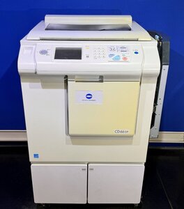 【越谷発】値下げしました！【KONICA MINOLTA】デジタル孔版印刷機☆CD-66DP☆ 極少カウンター 2,069枚 ☆動作確認済み☆（23291）