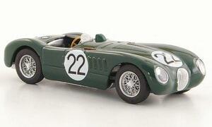 1/43 Jaguar C-Type 1951 ジャガー Ｃタイプ ル・マン モス #22 No. 22 Moss Fairman 24h Le Mans Brumm 梱包サイズ60