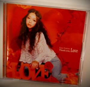 （送料無料 中古CD）西野カナ Thank you Love 通常盤（全14曲) Distance Fower if 君って Together Esperanza Wishing Clap Clap!!