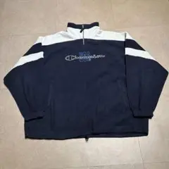 Champion フリースジャケット　ハーフジップ　USA 3XL ビンテージ