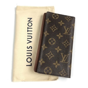 【ITD2MBI91W77】LOUIS VUITTON ルイヴィトン モノグラム ポルトカルト・クレディ・エン 財布 長札入れ CT0036 カード収納 ブラウン 茶色