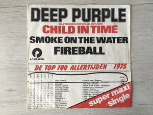 DEEP PURPLE CHILD IN TIME ベルギー盤