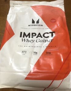 送料無料 国内発送 myprotein マイプロテイン ウエイトゲイナー ストロベリー味 2.5kg × 2袋 計5kg BCAA 筋トレ バルクアップ