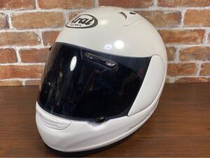 ♪♪Arai アライヘルメット PROFILE SNELL 55・56cm パールホワイト スモークシールド付き♪♪