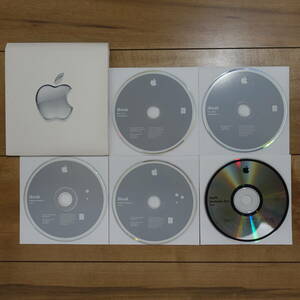 Apple ibook Mac OS X version 10.2.1 インストールディスク 5枚組