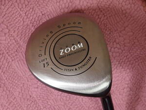 プロギアＦＷ：ＺＯＯＭ（３Ｗ）15度フレックスＭ４０～Ｍ４３