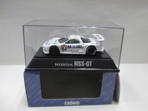 新品　1/43　エブロ　MOBIL　1　NSX　’99　ホンダ　NSX　JGTC　絶版