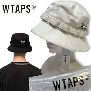 28 新品 国内正規品 WTAPS ダブルタップス Jungle 02 Hat Cotton. Twill 21ss 212HCDT-HT16 ジャングルハット バケットハット ホワイト 03