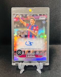 Lamine Yamal ラミン ヤマル 2024 Topps Stadium Auto ルーキー RC 直筆サイン バルセロナ スペイン代表