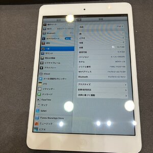 動作確認ok アップル Apple iPad(第1世代) Mini MD531J/A 16GB アイパッド　タブレット TY ABD3