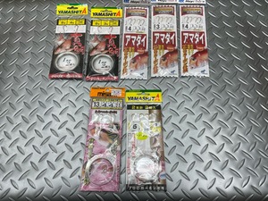 ■新品仕掛けセット９　ヤマシタ　真鯛　アマダイ　ハヤブサ　アマダイ　ミサキ　アマダイ　計７個セット■