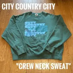 City Country City crew neck sweat XL