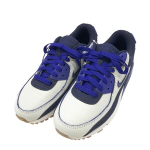 【美品】NIKE ナイキ AIR MAX 90 PRM CJ0611-102 スニーカー ブルー系 25.5 [240101337972] メンズ