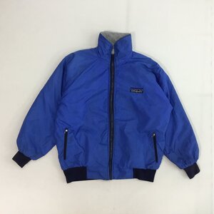 ■80s 初期 Patagonia パタゴニア シェルドシンチラ ブルゾン アウター JACKET デカタグ Rマークなし アウトドア ブルー系 メンズ /0.62kg