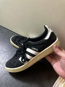 adidas campus 26.0cm ブラック アディダス キャンパススニーカー シューズ 