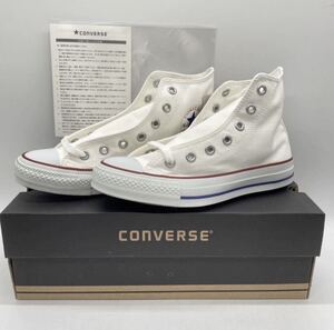 【23.5cm】新品 CONVERSE ALL STAR HI OPTICAL WHITE コンバース オールスター ハイ オプティカルホワイト インドネシア製 (M7650) 2344