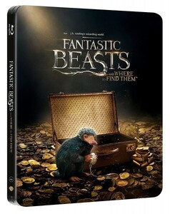 ファンタスティック・ビーストと魔法使いの旅 ブルーレイ スチールブック Fantastic Beasts and Where to Find Them SteelBook Blu-ray