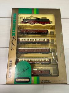 MINITRIX Orient Express 1017 train set CIWL ミニトリックス　オリエントエクスプレス　室内灯付き