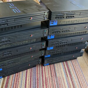 ジャンク　現状品　ゲーム機本体　SONY　PS2　10台　まとめ売り　まとめて　SCPH 15000 30000 39000 50000　ソニー　プレステ2　封印9台