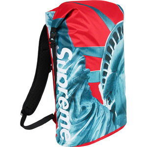 新品 19AW Supreme x The North Face Statue of Liberty Waterproof Backpack ノースフェイス 自由の女神 バックパック Red NM81960I