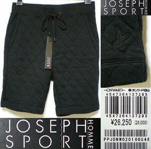 ジョゼフスポーツオム■JOSEPH SPORT■ショートパンツ■新品■46■黒