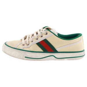 GUCCI グッチ 1977 tennis sneaker キャンバス テニス ローカット スニーカー ベージュ