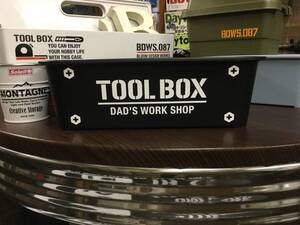 ステンシルステッカー『道具箱 TOOL BOX ☆お父さんの日曜大工☆ツールボックス』ガレージ☆DIY☆世田谷ベース☆BDWS