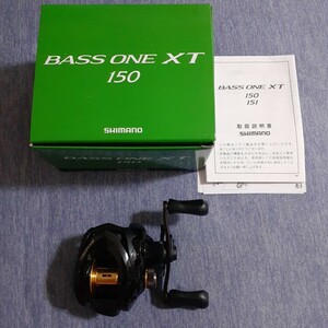 超美品 シマノ 17バスワン XT 150 右ハンドル 着払い60サイズ