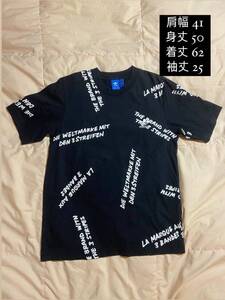 アディダス　Tシャツ　黒　ブラック