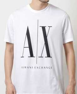 ARMANI EXCHANGE アルマーニ・エクスチェンジ　Tシャツ　Sサイズ　白　WHITE　新品未使用　メンズ